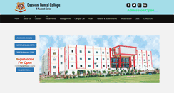 Desktop Screenshot of daswanidentalcollege.com